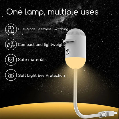 Galaxy Projector Night Lamp – Starry Sky Bedroom Atmosphere Light